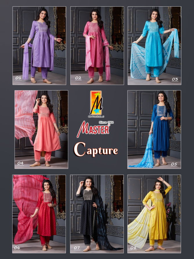 Master Capture Designer Salwar Suits Catalog
